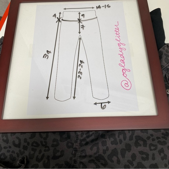 NWT Gap Maternity Leopard Full-Panel Jeans - Picture 5 of 12